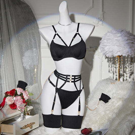"Cuff Me, Why Not" Lingerie Set