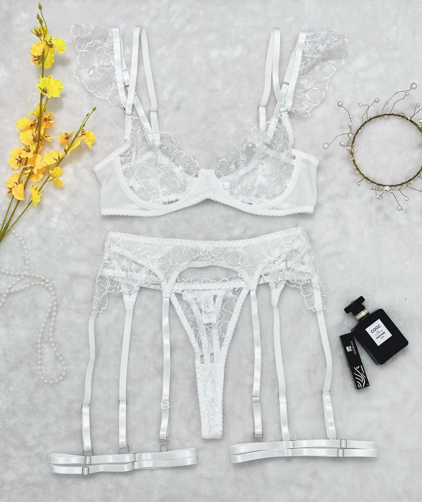 "Fairy Me" Underwire Bra, Lingerie Set